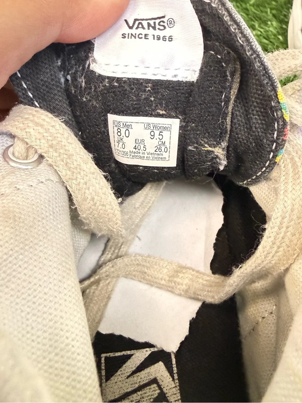 Vans high top